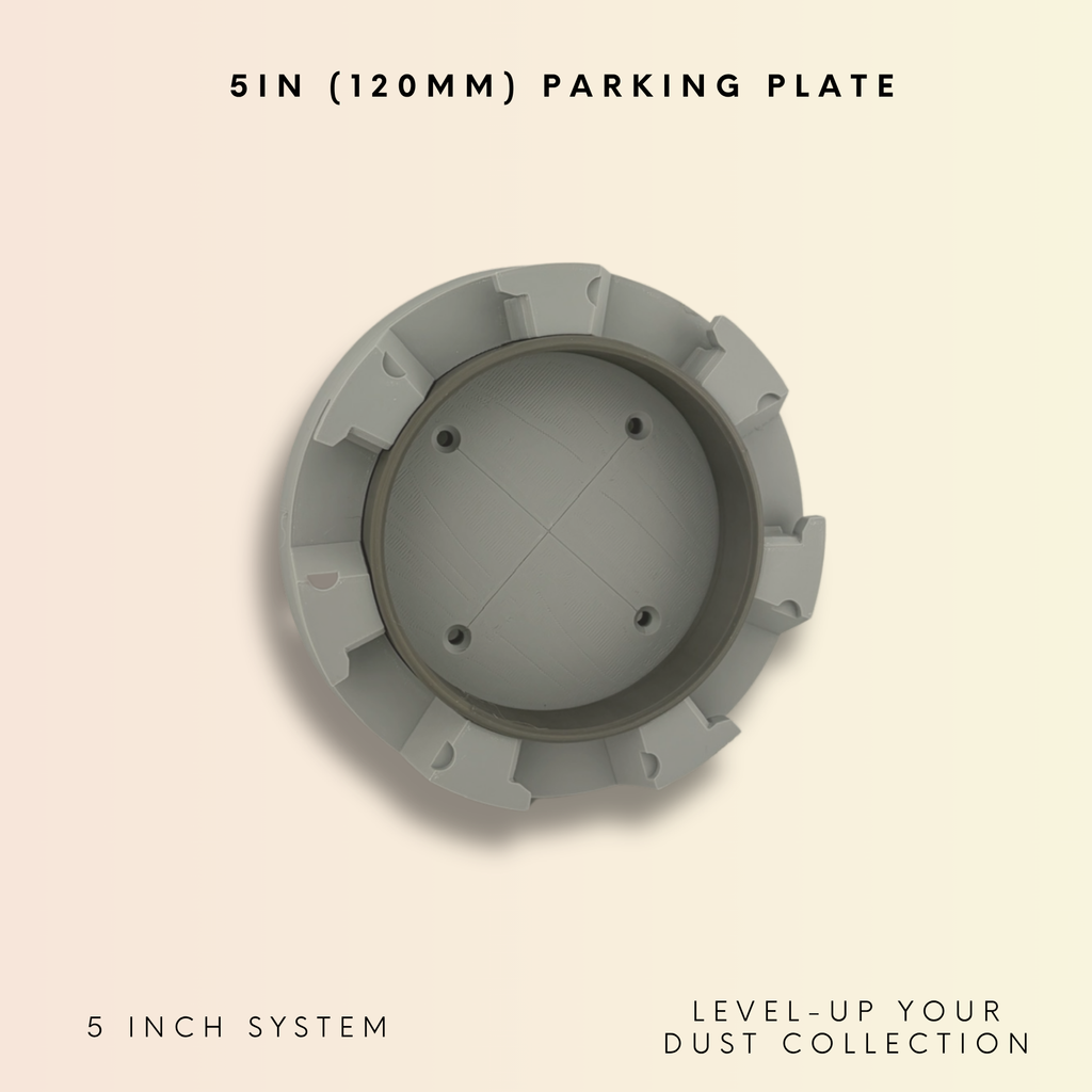 Dust Junkie™ 5" (120mm) Parking Plate