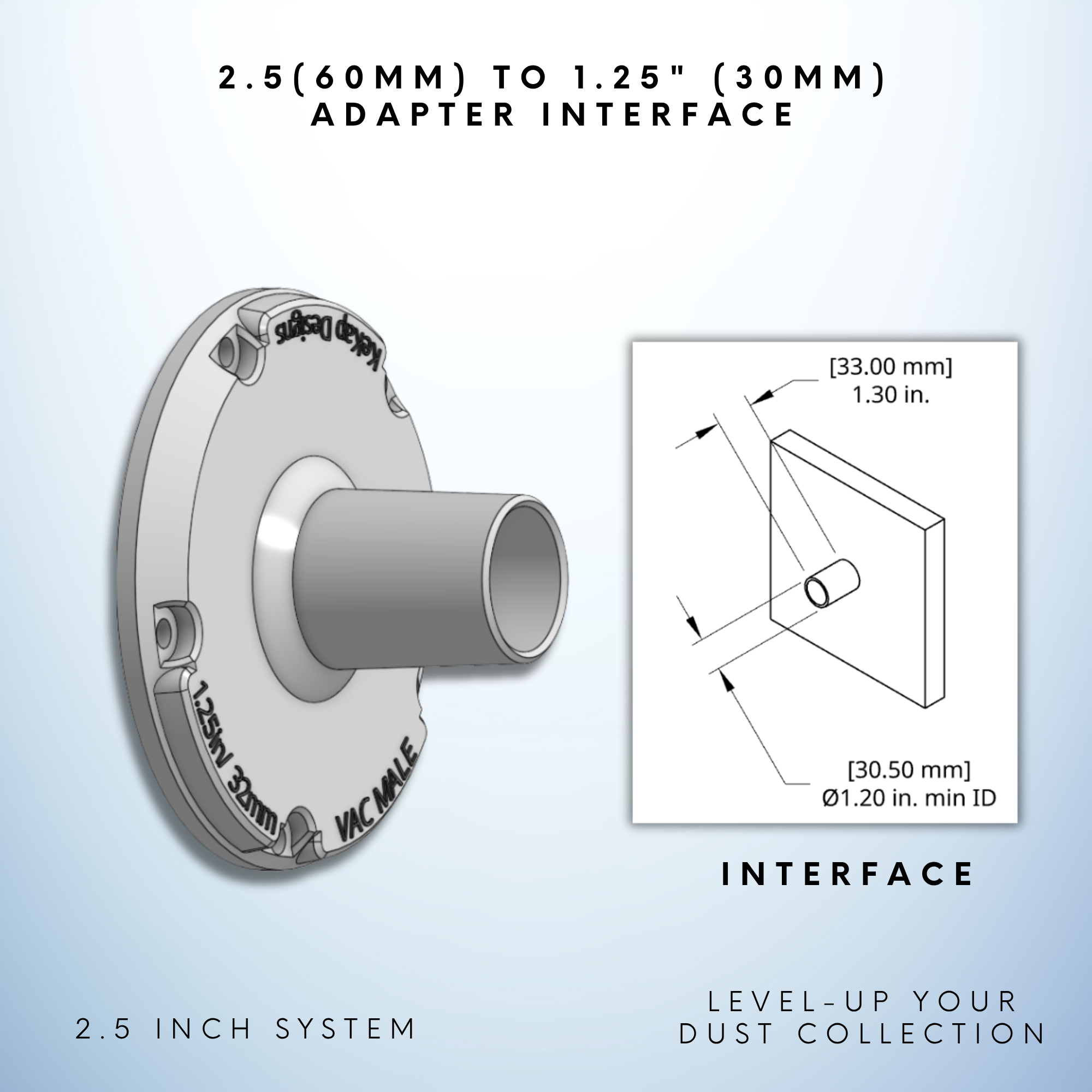 1.25" (30mm) Adapter
