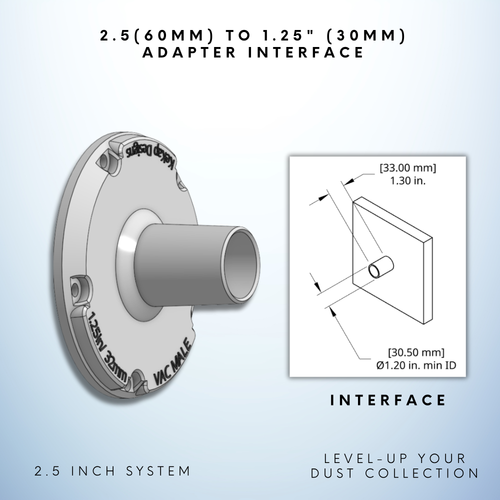1.25" (30mm) Adapter