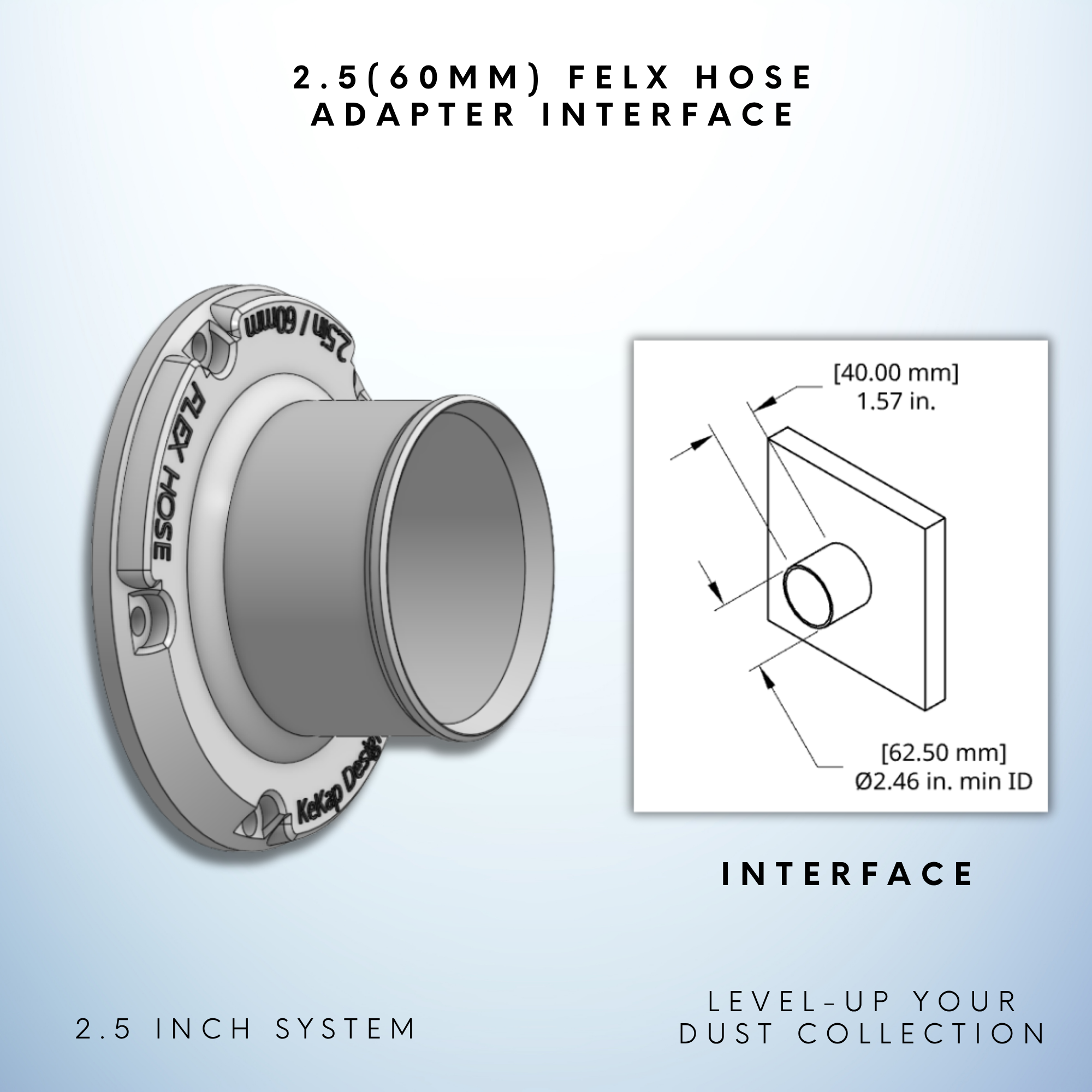 2.5" (60mm) Flex Hose