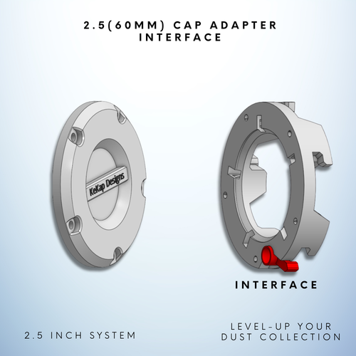 2.5" (60mm) Cap