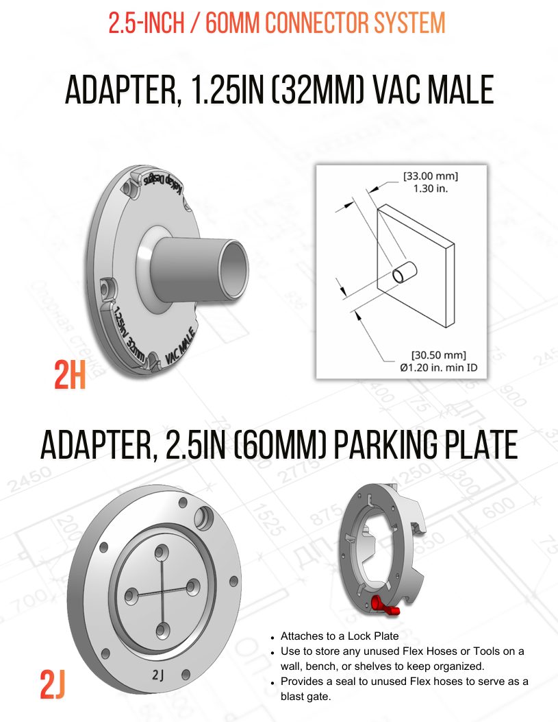 Digital Files | Dust Junkie™ 2.5" Connector Ecosystem